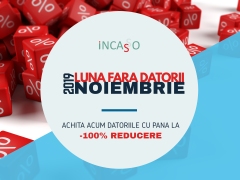  INCASO dă startul Campaniei „Noiembrie - luna fără datoriiˮ
